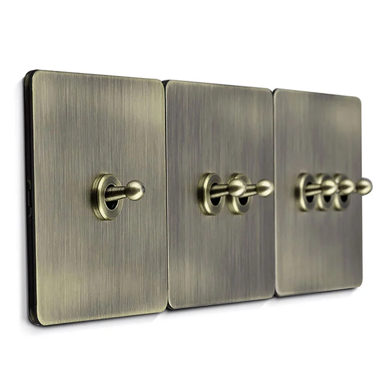ရွှေသတ္တုကြေးနီ Retro Wall Switch ကြေးဝါခလုတ်များသည် အဘယ်ကြောင့် Luxury အတွင်းခန်းဒီဇိုင်းအတွက် လူကြိုက်များသောရွေးချယ်မှုဖြစ်လာသနည်း။